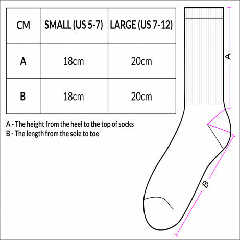 June Crew Socks - Simply Merchandise