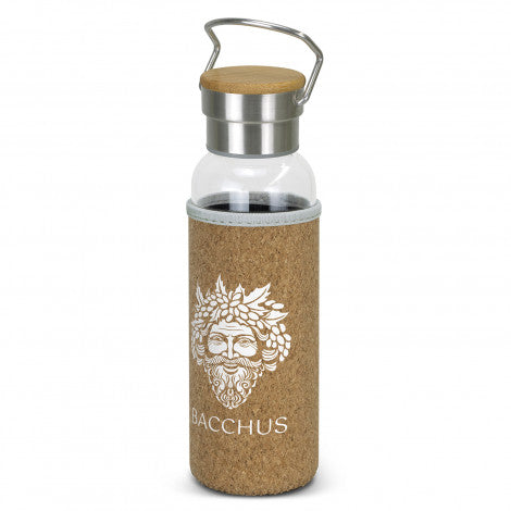 Nomad Glass Bottle - Cork Sleeve - Simply Merchandise