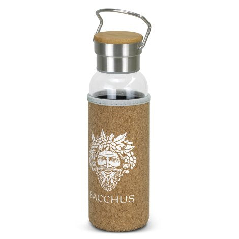 Nomad Glass Bottle - Cork Sleeve - Simply Merchandise