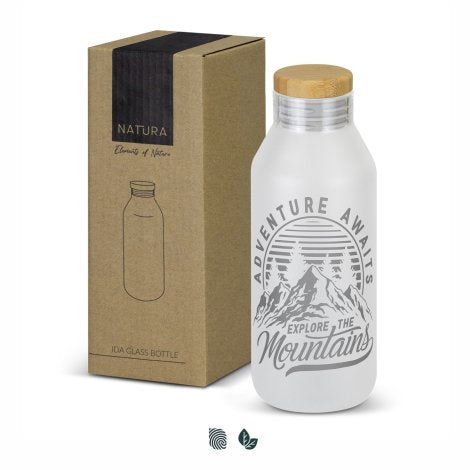 NATURA Ida Glass Bottle - Simply Merchandise