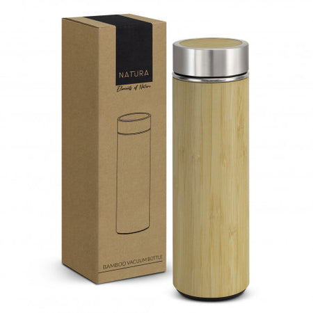 NATURA Bamboo Vacuum Bottle - Simply Merchandise