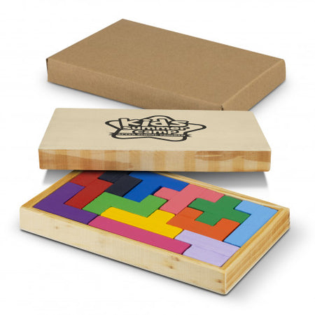 Pentomino Wooden Puzzle - Simply Merchandise