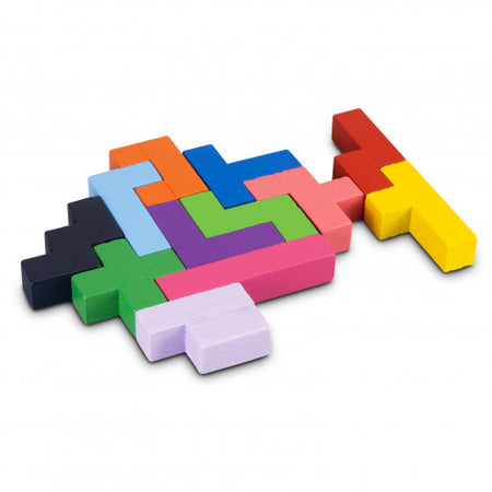 Pentomino Wooden Puzzle - Simply Merchandise