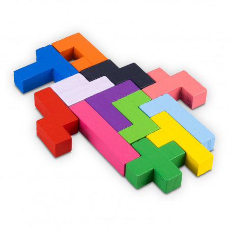 Pentomino Wooden Puzzle - Simply Merchandise