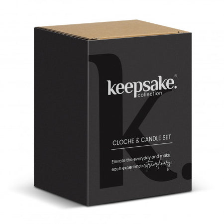 Keepsake Cloche and Candle Set - Simply Merchandise