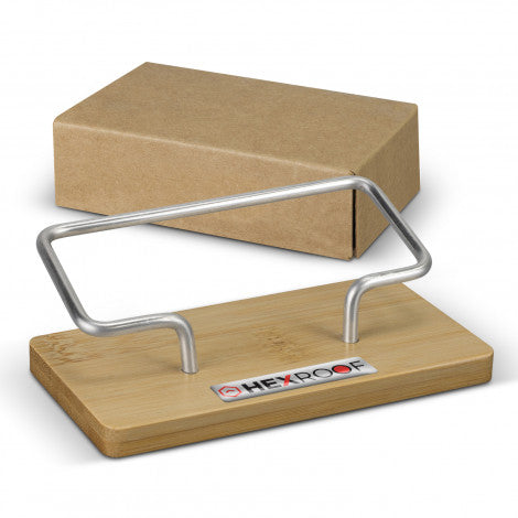 Bamboo Business Card Stand - Simply Merchandise
