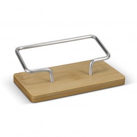 Bamboo Business Card Stand - Simply Merchandise
