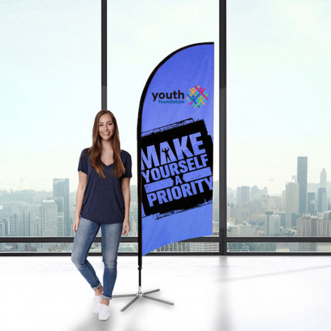 Small Feather Flag Kit - Simply Merchandise