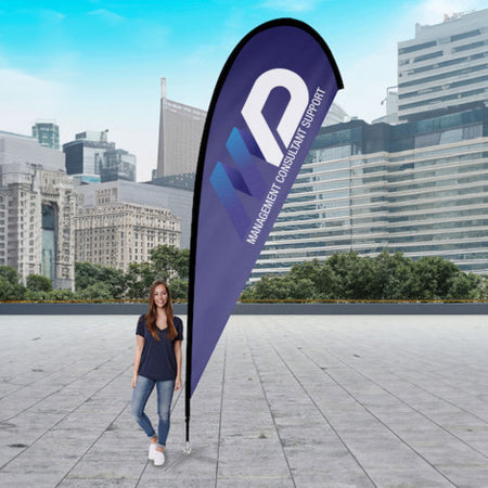 Large Tear Drop Flag Kit - Simply Merchandise