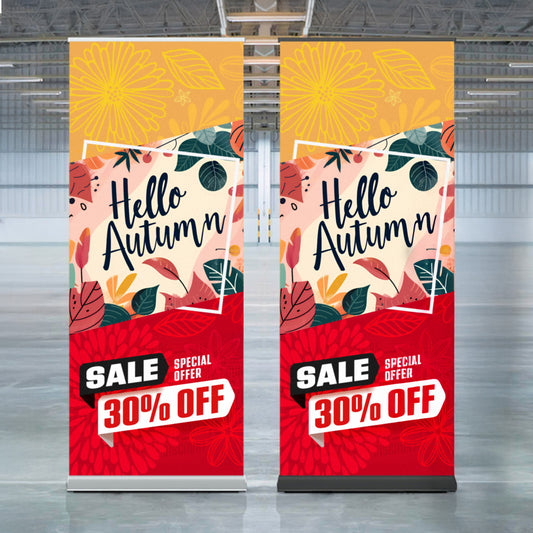 Luxury Pull Up Banner - Simply Merchandise