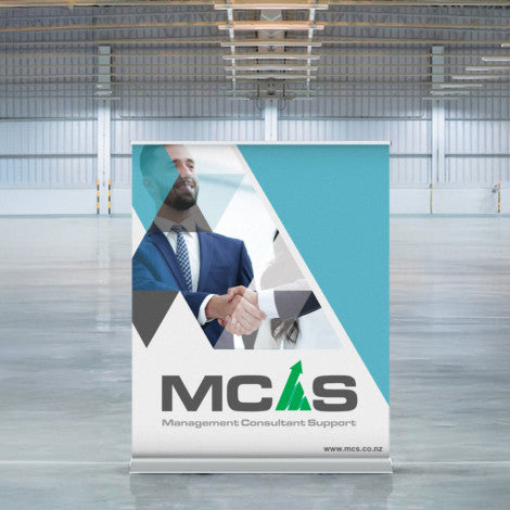 Luxury Pull Up Banner Wide - Simply Merchandise