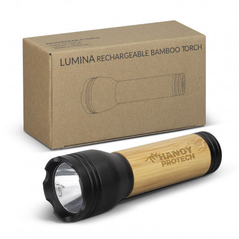 Lumina Rechargeable Bamboo Torch - Simply Merchandise