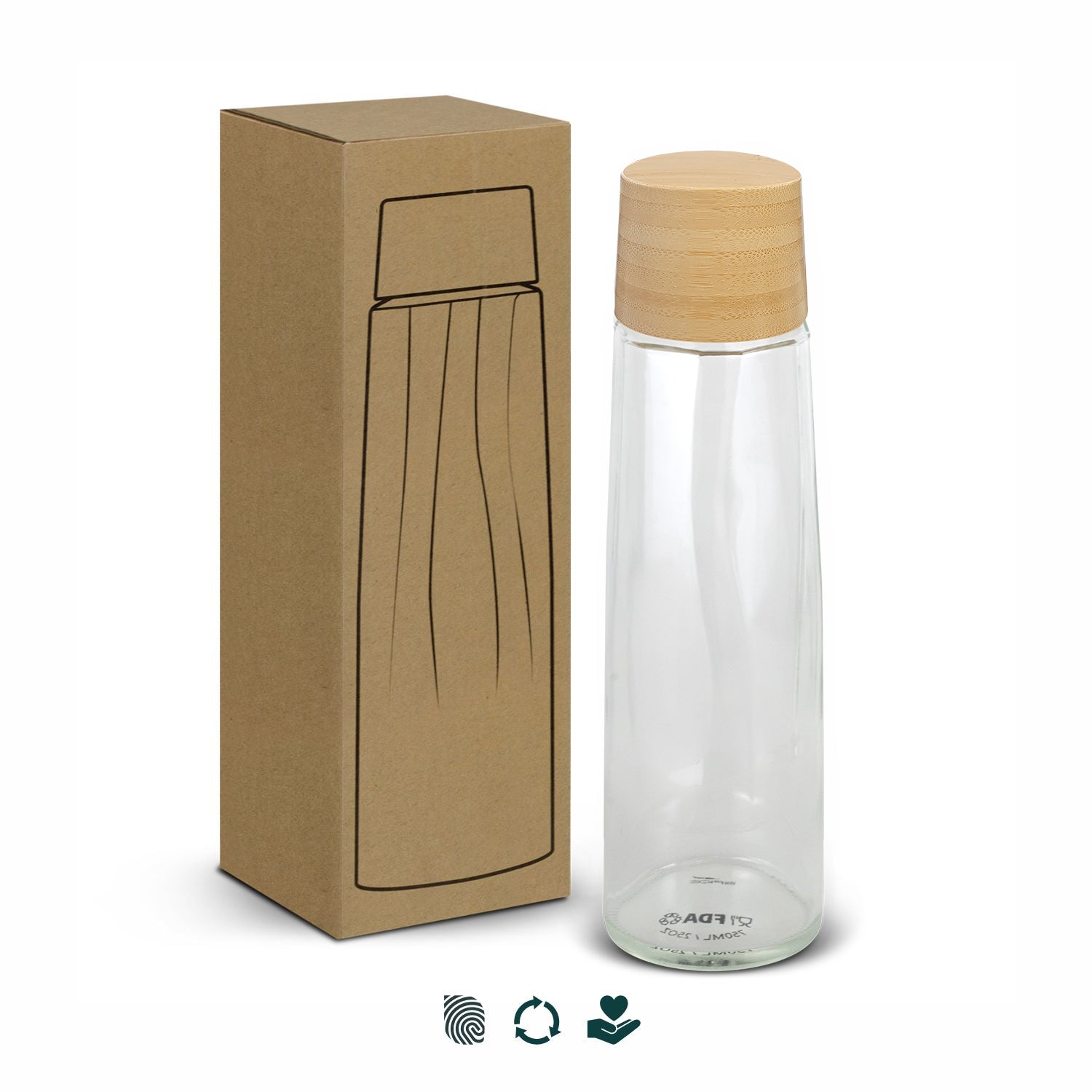 SPICE Calypso Glass Bottle - 750ml - Simply Merchandise