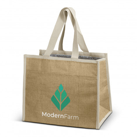 Lumi Jute Cooler Bag - Simply Merchandise