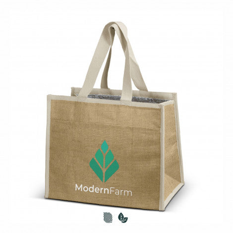 Lumi Jute Cooler Bag - Simply Merchandise