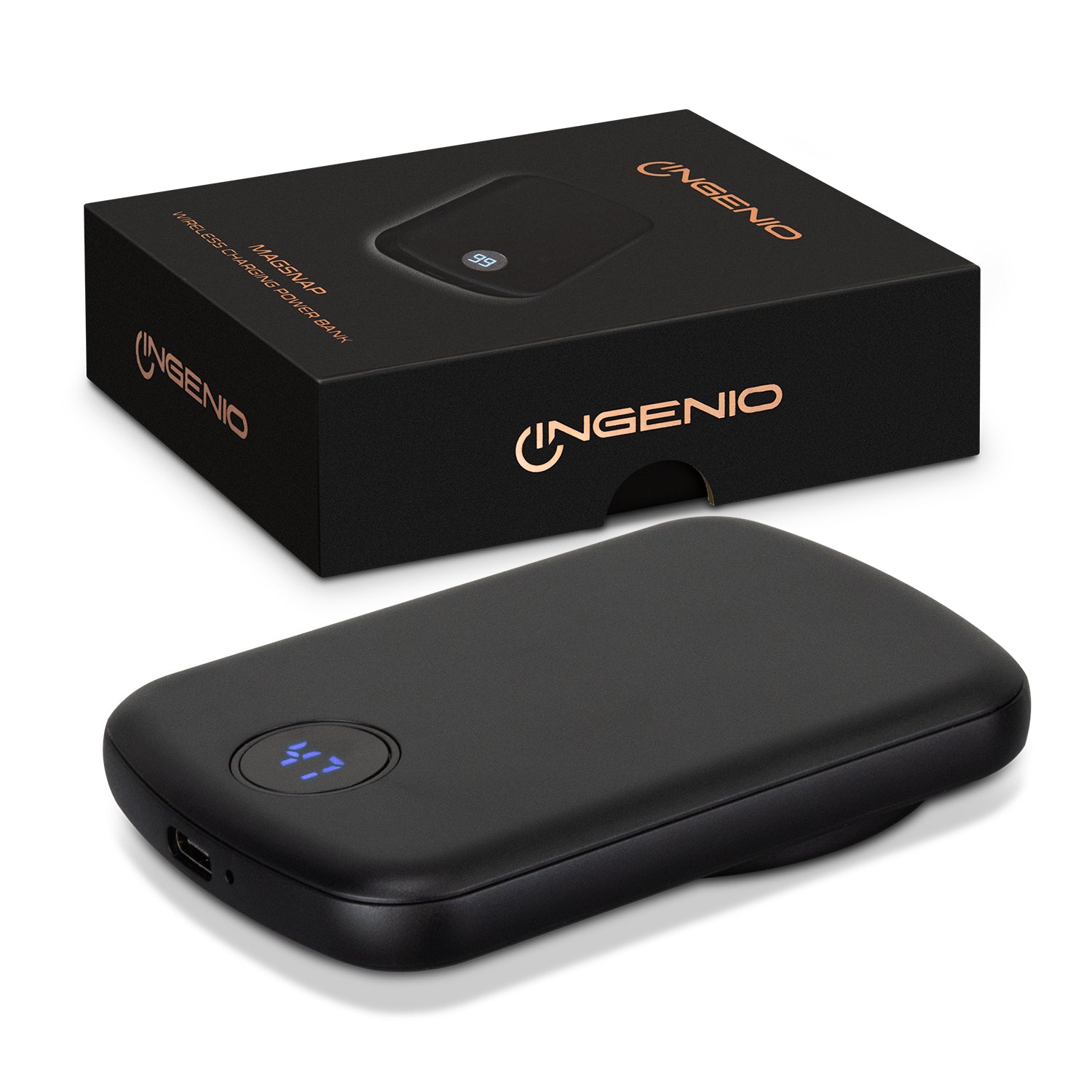 INGENIO MagSnap Wireless Charging Power Bank - Simply Merchandise