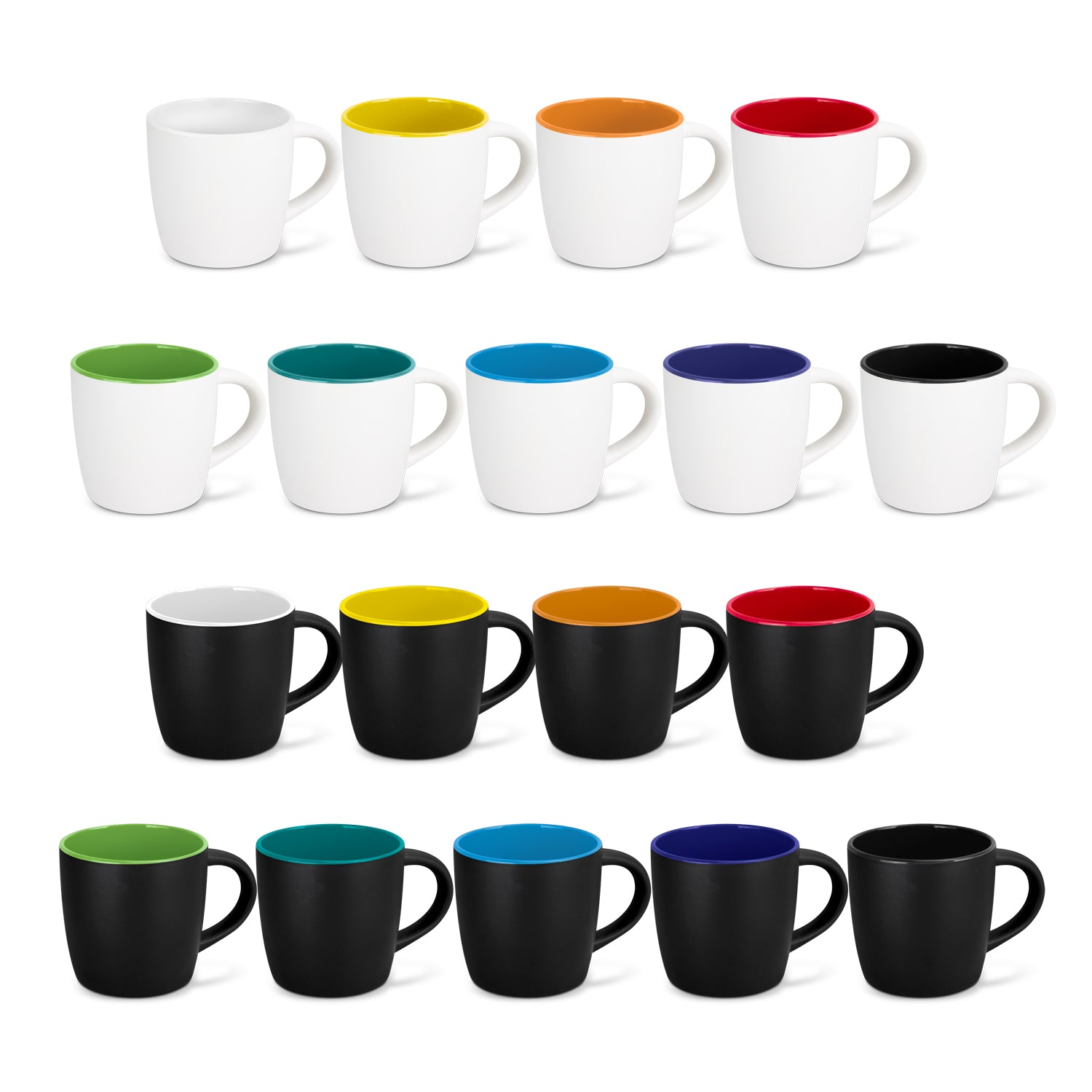 Mocha Coffee Mug - Two-Tone - Simply Merchandise