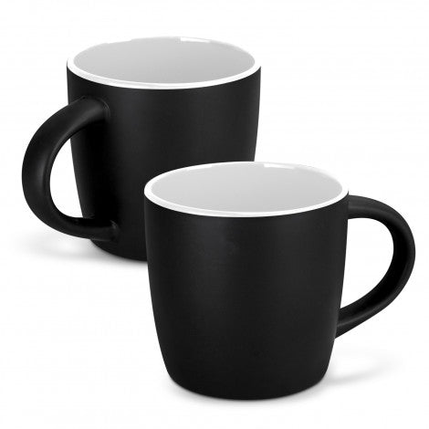Mocha Coffee Mug - Two-Tone with custom branded logo - Simply Merchandise