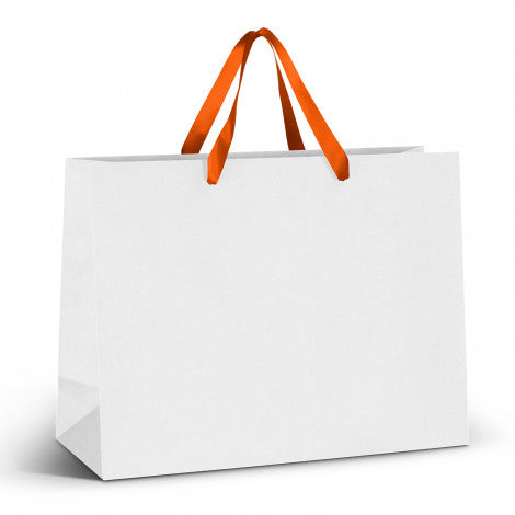 Extra Large Ribbon Handle Paper Bag - Full Colour - Simply Merchandise