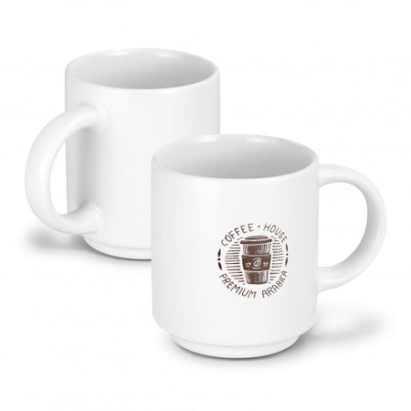 Espresso Stackable Coffee Mug - Simply Merchandise
