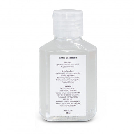 Hand Sanitiser Gel 60ml - Simply Merchandise