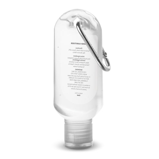 Carabiner Hand Sanitiser 55ml - Simply Merchandise