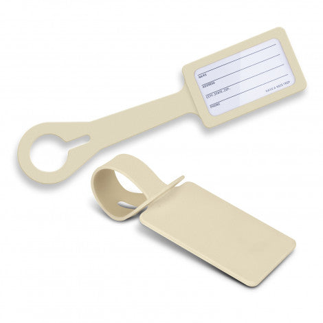 Silicone Luggage Tag with custom branded logo - Simply Merchandise