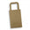 Small Flat Handle Paper Bag Portrait - Simply Merchandise