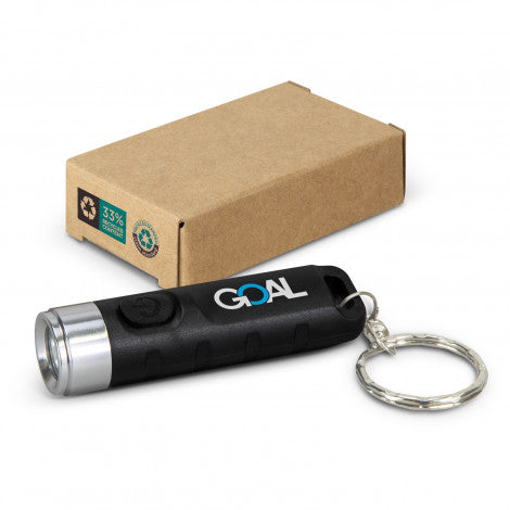 Rechargeable Torch Keyring - Simply Merchandise
