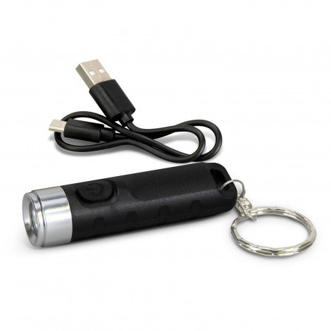 Rechargeable Torch Keyring - Simply Merchandise