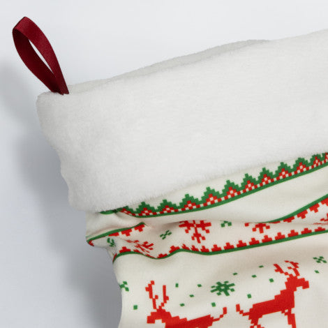 Full Colour Christmas Stocking - Simply Merchandise