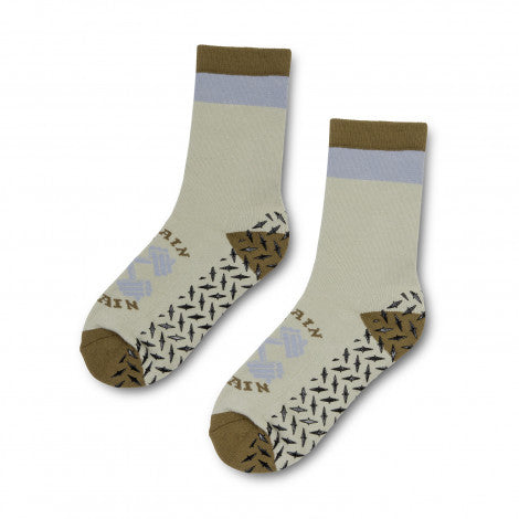 Nero Crew Grip Socks - Simply Merchandise