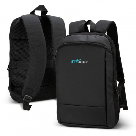 Kaden Expandable Backpack with custom branded logo - Simply Merchandise