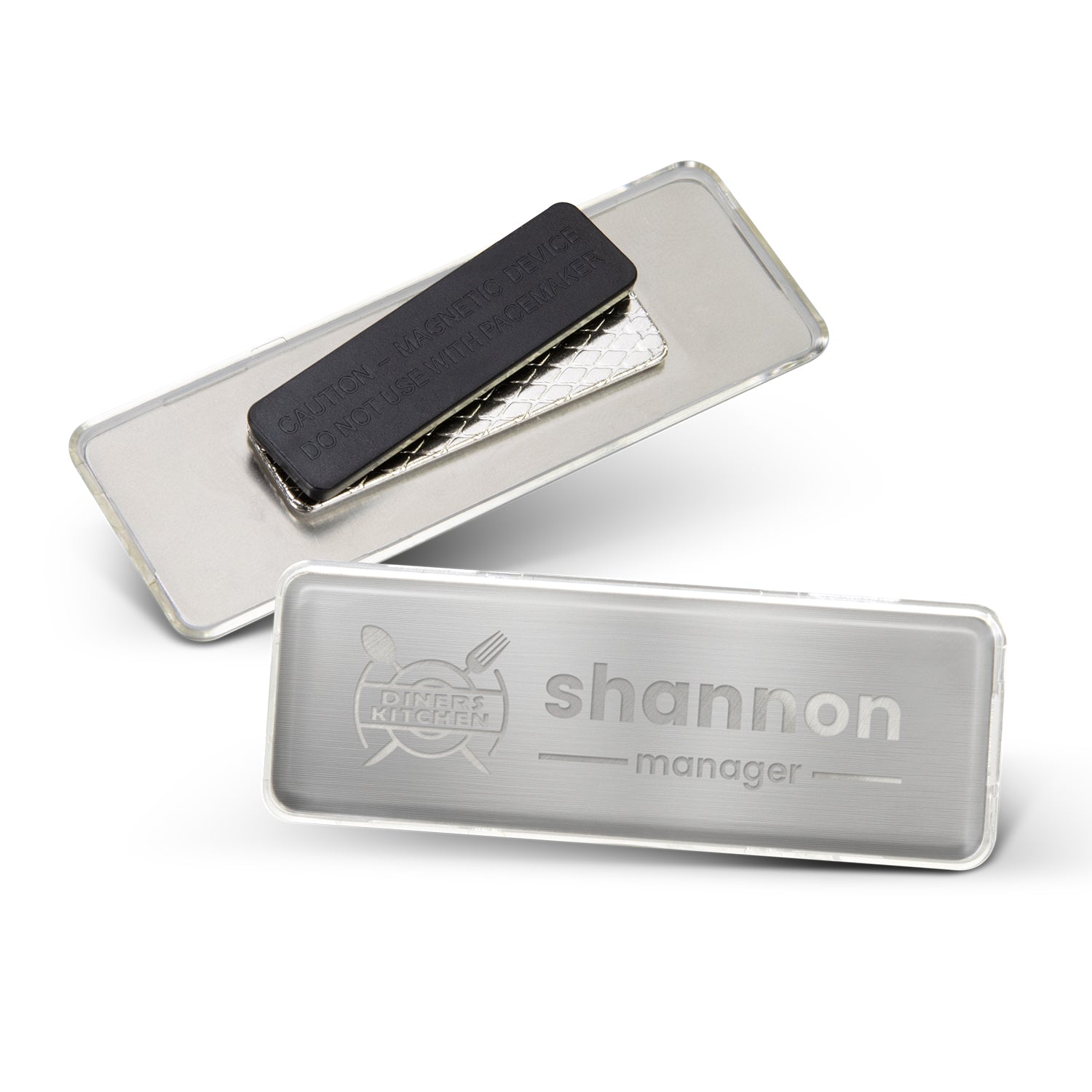 Metal Name Badge - Simply Merchandise