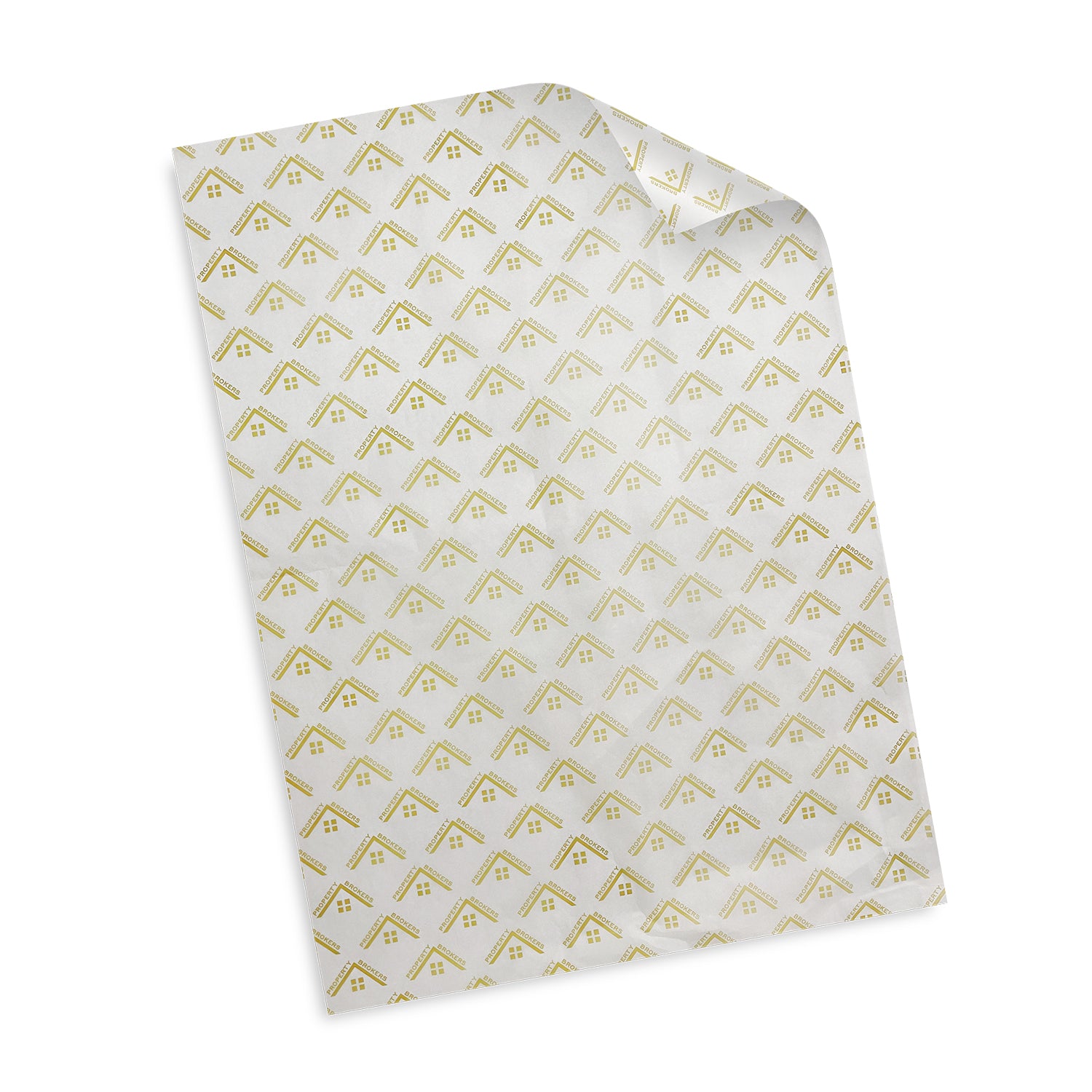 Custom Tissue Paper - White - Simply Merchandise