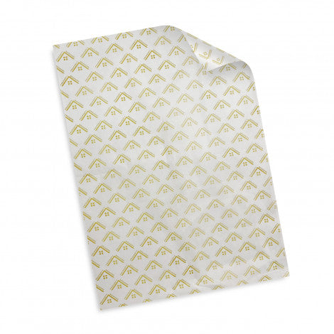 Custom Tissue Paper - White - Simply Merchandise