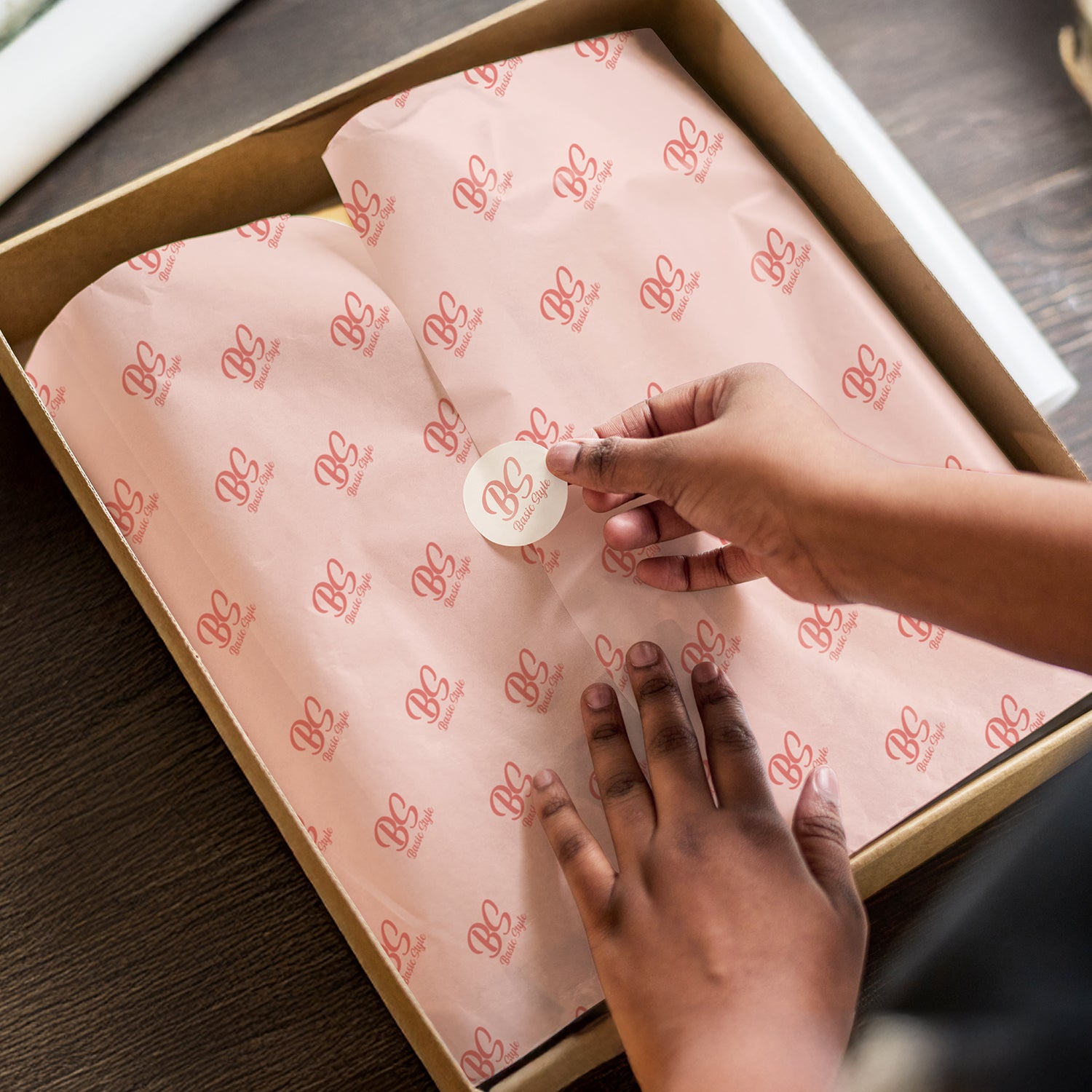 Custom Tissue Paper - Colour - Simply Merchandise