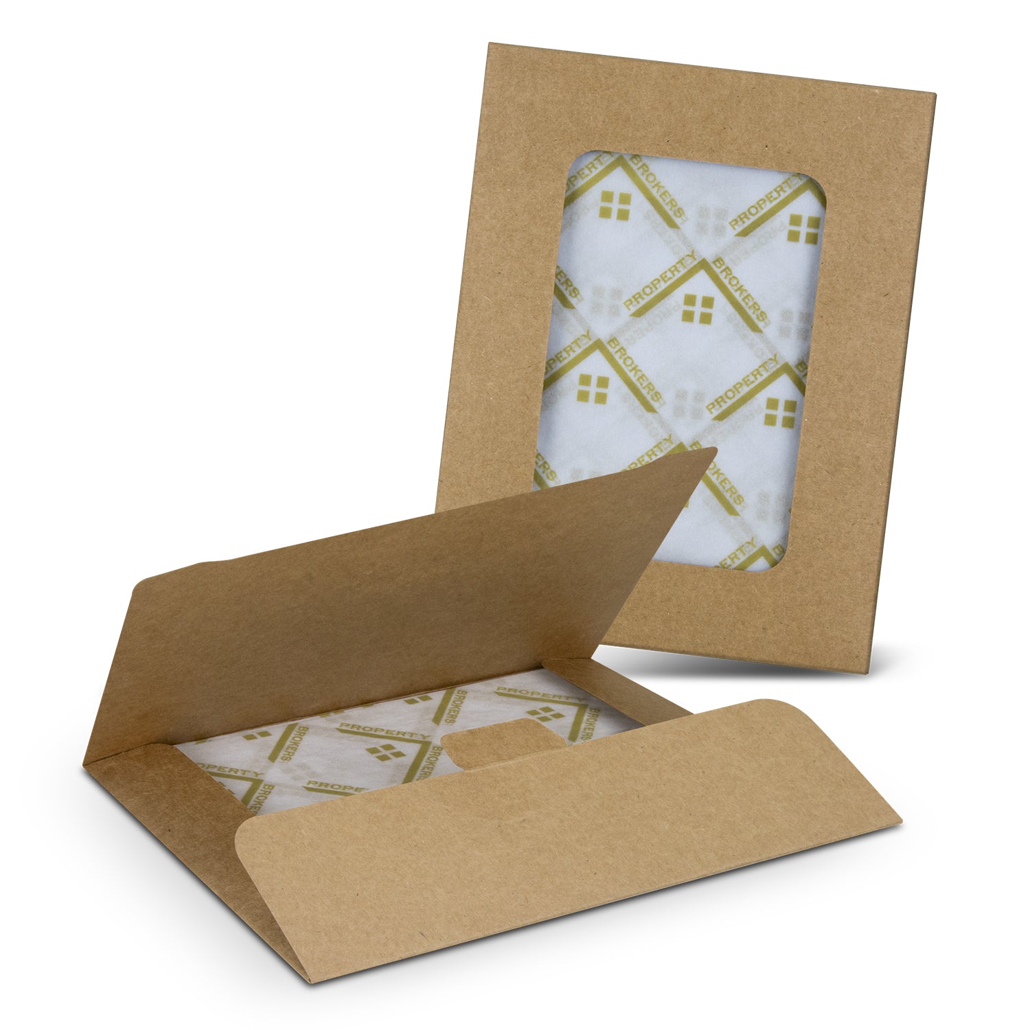 Custom Tissue Paper with Envelope - White - Simply Merchandise