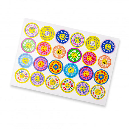 Sticker Sheet 44mm Circle - Gloss - Simply Merchandise