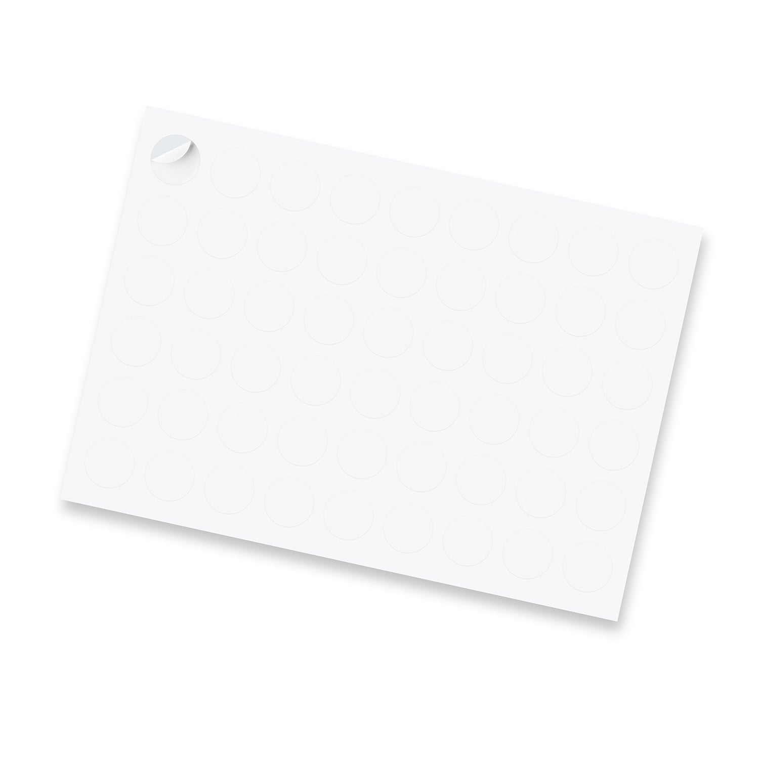 Sticker Sheet 26mm Circle - Matte - Simply Merchandise