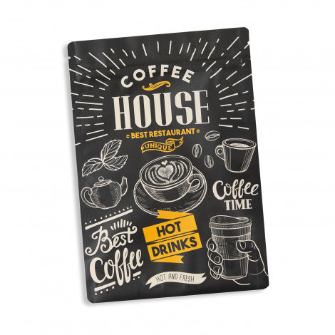 Foil Stand Up Pouch - Large with custom branded logo - Simply Merchandise