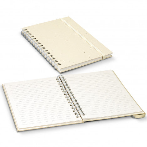 Terra Recycled Paper Spiral Notebook - Simply Merchandise
