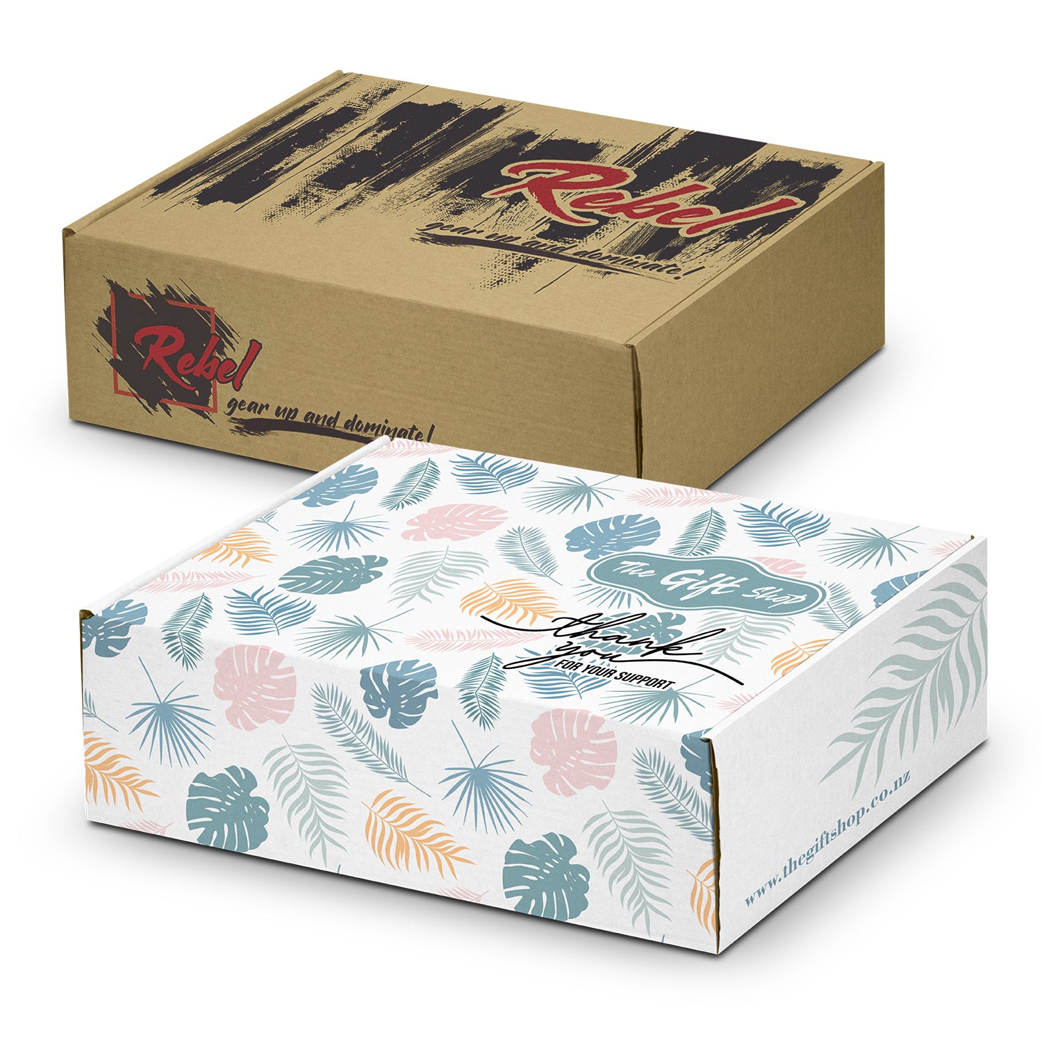 Die Cut Box with Locking Lid - 502x295x150mm - Simply Merchandise
