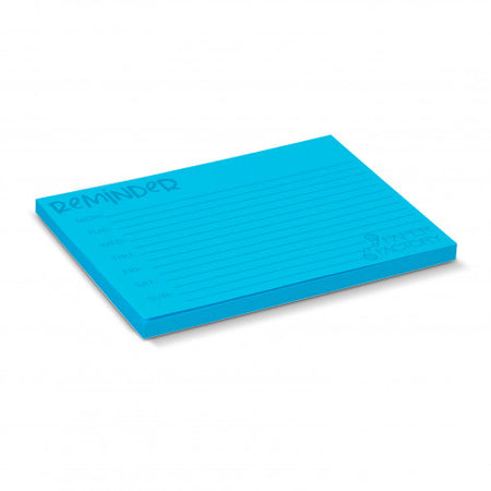 Coloured Sticky Pad 100 x 75mm - 50 Sheets - Simply Merchandise