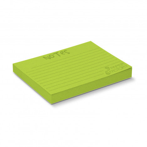 Coloured Sticky Pad 100 x 75mm - 100 Sheets - Simply Merchandise