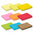 Coloured Sticky Pad 100 x 75mm - 100 Sheets