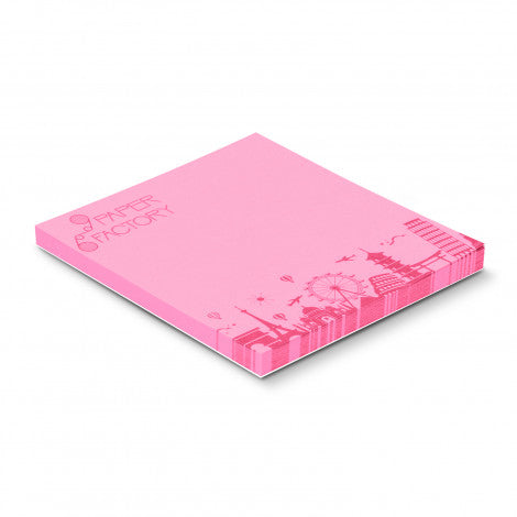 Coloured Sticky Pad 70 x 75mm - 50 Sheets - Simply Merchandise