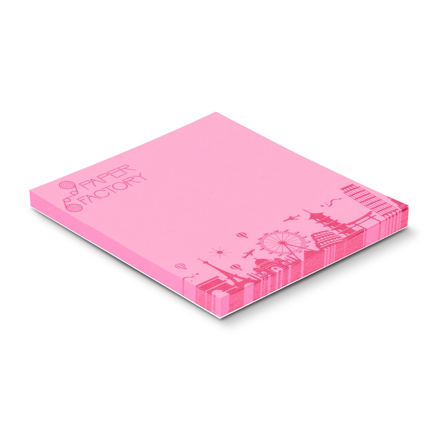 Coloured Sticky Pad 70 x 75mm - 50 Sheets - Simply Merchandise
