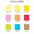 Coloured Sticky Pad 70 x 75mm - 50 Sheets