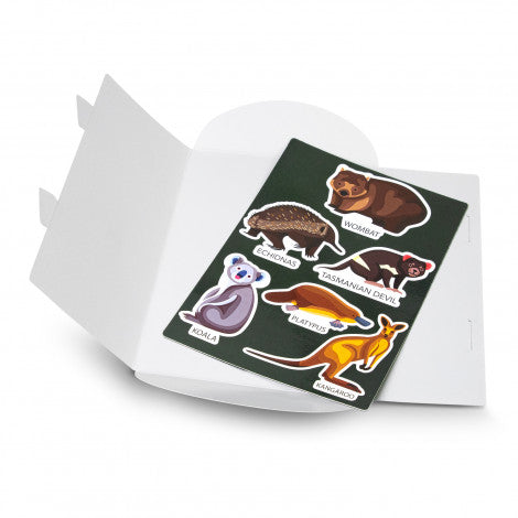 Custom Die Cut Magnet Sheet - A5 - Simply Merchandise